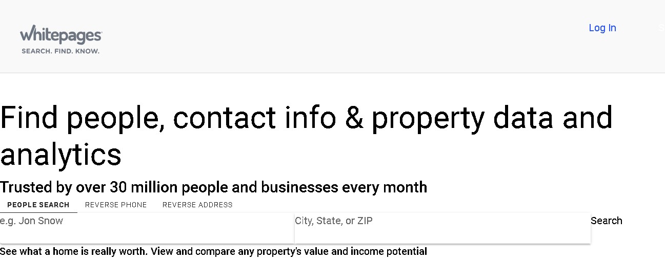 WhitePages